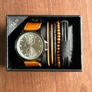 FMDAL929 Men’s Watch with Bracelet Accessories in a Box, Working New Battery